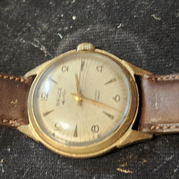 Vintage 50s or 60s Bruce Incabloc Goldtone - Picture 3 of 8